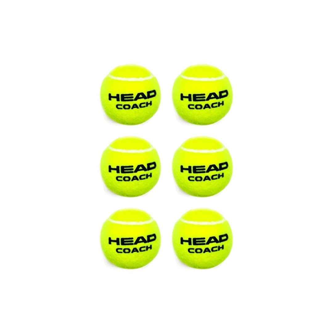 Head Coach Tennis Balls (6 Balls) SG