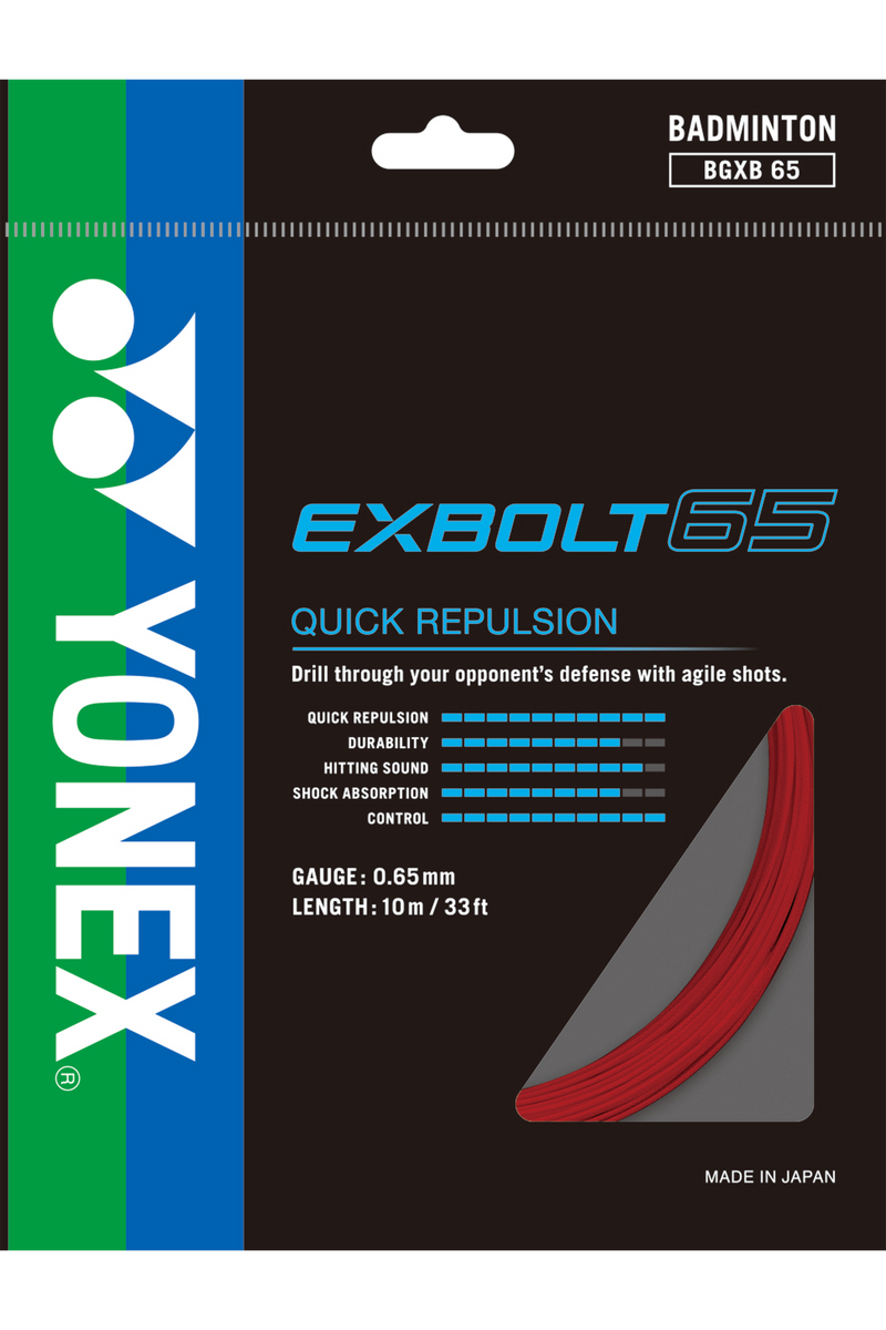 YONEX EXBOLT 65 200mロール (エクスボルト65) ホワイト Yonex