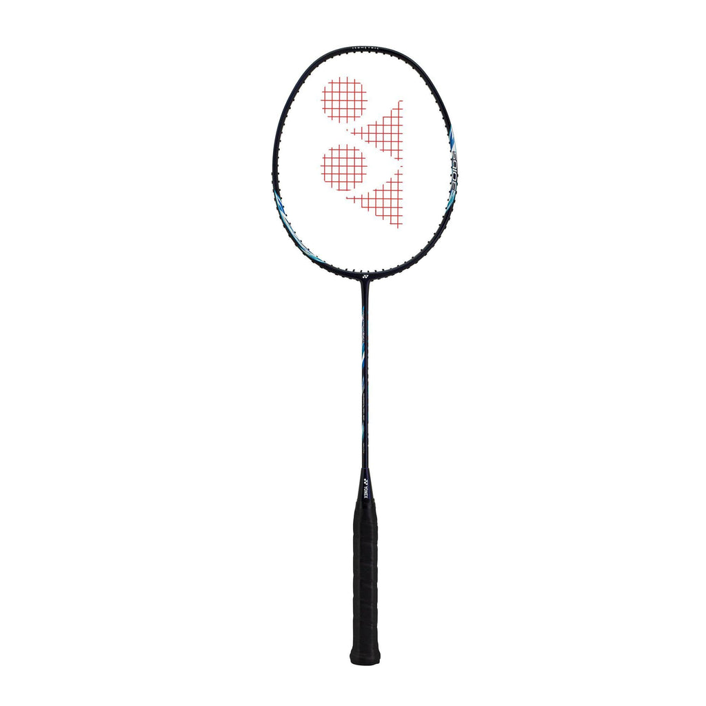 Badminton racket with Yonex logo on a white background