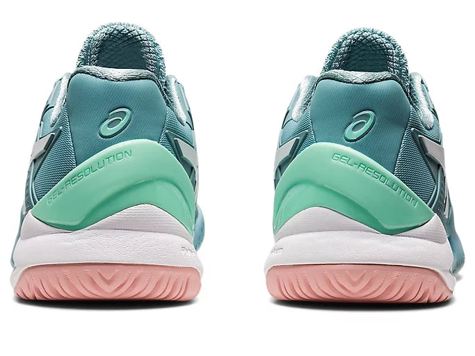 Asics gel resolution clearance 7 porcelain blue
