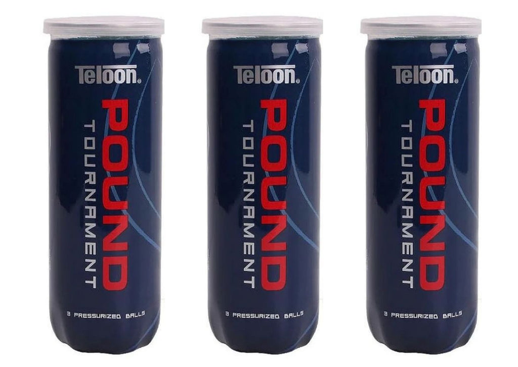 Teloon Pound P3 Tournament Balls - Blue (3 cans bundle)
